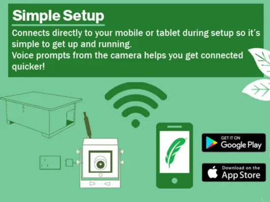 Deluxe Feeding Station with Wifi Camera Bundle