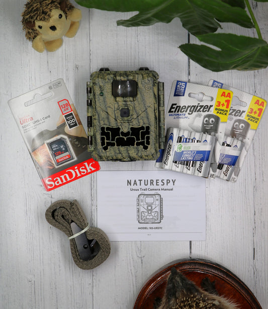 Ursus No Glow Trail Camera Bundle - Non-rechargeable batteries