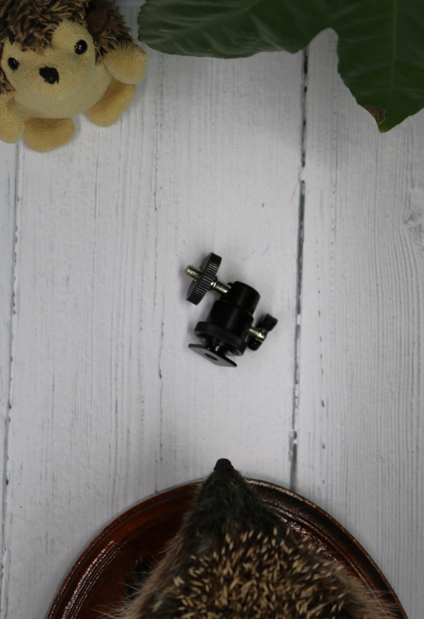 Ground spike swivel head adaptor